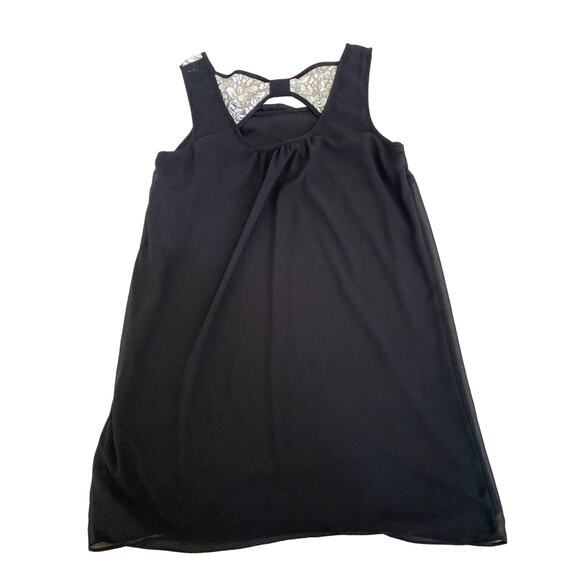 A. BAYER Black Knee Length Straight Line Dress with lining Size Medium - Picture 5 of 5